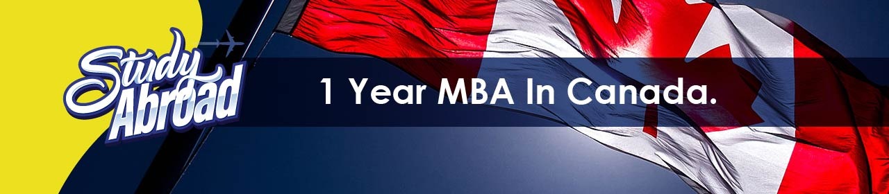 1 year MBA in Canada